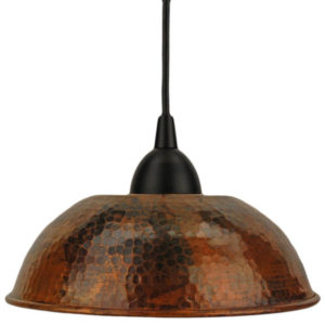 Bronze Finish Ceiling Lamp