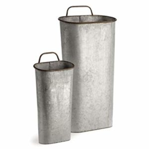 Galvanized Planter Buckets