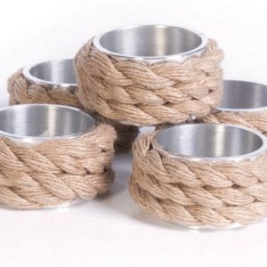 Rope napkin ring